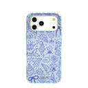 Powder Blue Ocean Charms iPhone 17 Pro Max Case