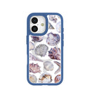 Clear Oceana Whorl iPhone 17 Case With True Blue Ridge (MagSafe included)