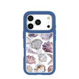 Clear Oceana Whorl iPhone 17 Pro Case With True Blue Ridge (MagSafe included)