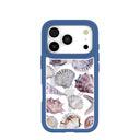 Clear Oceana Whorl iPhone 17 Pro Case With True Blue Ridge (MagSafe included)