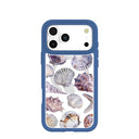 Clear Oceana Whorl iPhone 17 Pro Max Case With True Blue Ridge (MagSafe included)