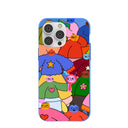 Electric Blue Pals iPhone 14 Pro Max Case