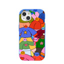 Electric Blue Pals iPhone 15 Case