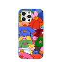 Electric Blue Pals iPhone 16 Pro Max Case