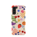 Seashell Pencil Doodles Samsung Galaxy S21 Case