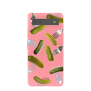 Bubblegum Pink Pickle Party Google Pixel 6a Case