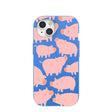 Electric Blue Piggies iPhone 15 Case