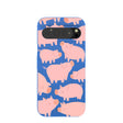 Electric Blue Piggies Google Pixel 9 Pro XL Case