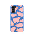 Electric Blue Piggies Samsung Galaxy S21 Case