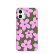 Forest Floor Pink Blooms iPhone 16 Plus Case