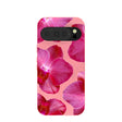 Bubblegum Pink Pink Orchids Google Pixel 10/10 Pro Case