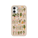 Seashell Plants and Blooms iPhone 16 Plus Case