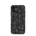 Black Play Sketch iPhone 12/ iPhone 12 Pro Case