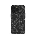 Black Play Sketch iPhone 13 Pro Case