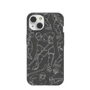 Black Play Sketch iPhone 14 Case
