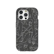 Black Play Sketch iPhone 15 Pro Case