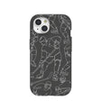 Black Play Sketch iPhone 15 Case