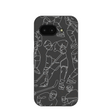 Black Play Sketch Google Pixel 9a Case