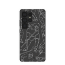 Black Play Sketch Samsung Galaxy S25 Ultra Case