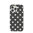 Black Polka Confetti iPhone 14 Pro Max Case