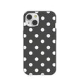 Black Polka Confetti iPhone 14 Case