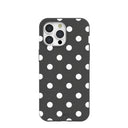 Black Polka Confetti iPhone 15 Pro Max Case