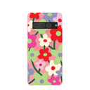 Bubblegum Pink Poppy Flora Google Pixel 7 Pro Case