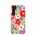 Bubblegum Pink Poppy Flora Samsung Galaxy S25+(Plus) Case