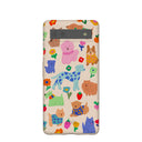 Seashell Pup Bloom Google Pixel 6a Case