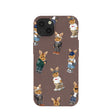 Chocolate Brown Rabbit Friends iPhone 13 Case