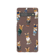 Chocolate Brown Rabbit Friends Google Pixel 7a Case