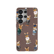 Chocolate Brown Rabbit Friends Samsung Galaxy S26 Ultra Case