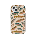 Seashell Rainbow Trout iPhone 15 Case