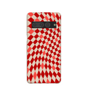 Seashell Red Checks Google Pixel 7 Pro Case
