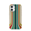 London Fog Retro Lines iPhone 16 Case