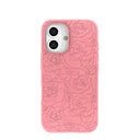 Bubblegum Pink Rosettes iPhone 16 Case