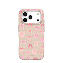 Seashell Rosy Bows iPhone 17 Pro Case
