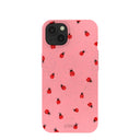 Bubblegum Pink Rosy Ladybug iPhone 13 Case