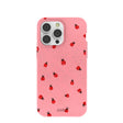 Bubblegum Pink Rosy Ladybug iPhone 14 Pro Max Case