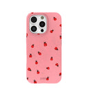 Bubblegum Pink Rosy Ladybug iPhone 16 Pro Case