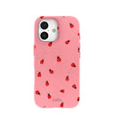 Bubblegum Pink Rosy Ladybug iPhone 17 Case