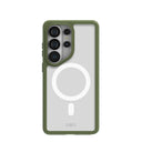 Clear Samsung Galaxy S26 Ultra Case with Forest Floor Ridge (Magnetic Charging Included)