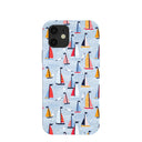Powder Blue Sails and Seagulls iPhone 12/ iPhone 12 Pro Case