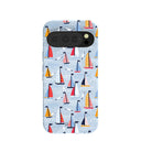 Powder Blue Sails and Seagulls Google Pixel 10/10 Pro Case