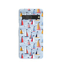 Powder Blue Sails and Seagulls Google Pixel 7 Case