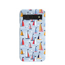 Powder Blue Sails and Seagulls Google Pixel 8a Case