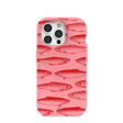 Bubblegum Pink Sardine Stream iPhone 15 Pro Case