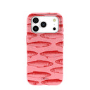 Bubblegum Pink Sardine Stream iPhone 17 Pro Case