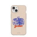 Seashell Sardines iPhone 14 Case