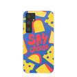 Electric Blue Say Cheese Samsung Galaxy S24+(Plus) Case